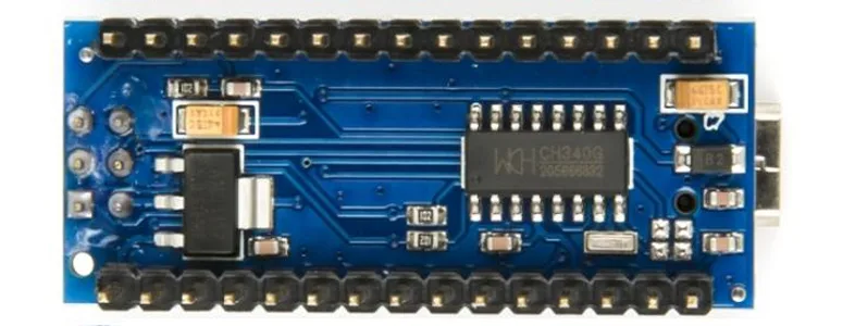 Placă de dezvoltare Nano V3.0 ATmega328P, CH340, Mini USB, compatibilă Arduino 2