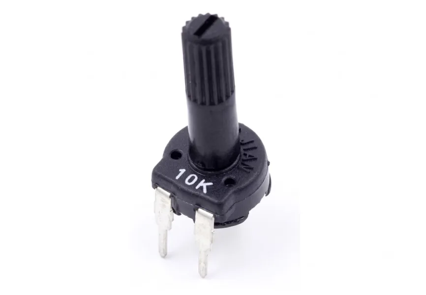 Potențiometru trimmer PT10-2 10KΩ cu buton 15 mm - AC269 Potențiometru trimmer PT10-2 10KΩ cu buton 15 mm - Imagine produs K2 Auto Potențiometru