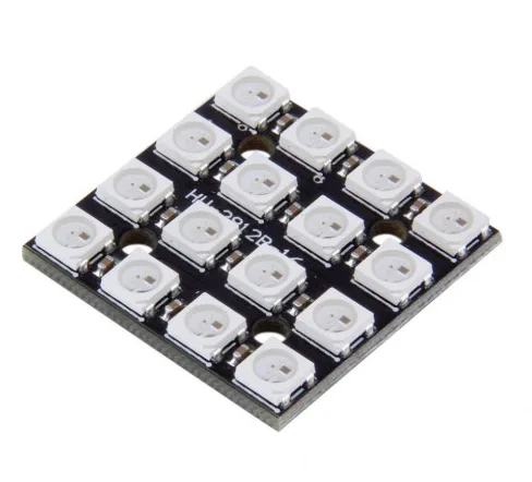 Matrice LED RGB WS2812B 4x4 - NA216 Matrice LED RGB WS2812B 4x4 - Imagine produs K2 Auto Led uri