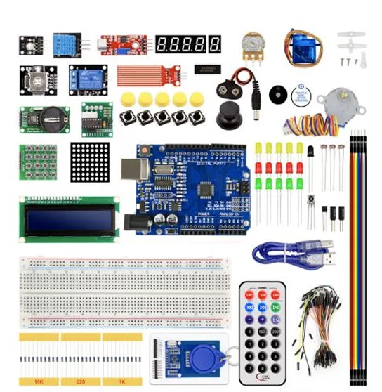 Starter Kit de învățare tip Arduino R3 - AE046 Starter Kit de învățare tip Arduino R3 - Imagine produs K2 Auto Starter Kit-uri IoT